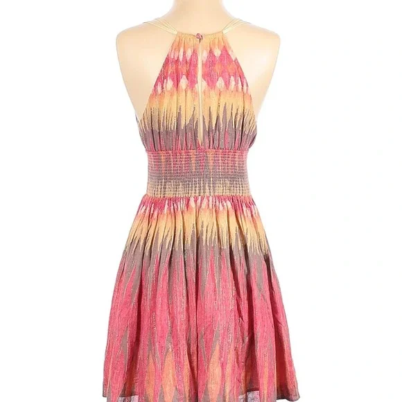 Free People Pink & Yellow Sundress - Picture 4 of 8